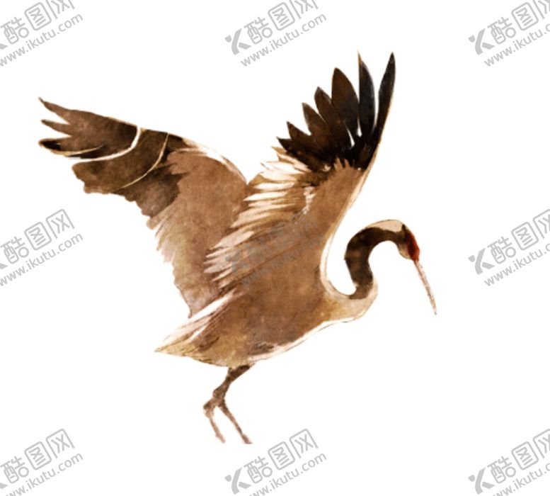 编号：52232210020106223450【酷图网】源文件下载-仙鹤