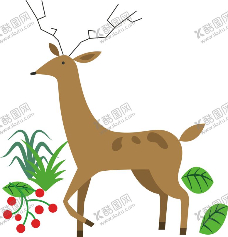 编号：61631909291321245765【酷图网】源文件下载-手绘动物
