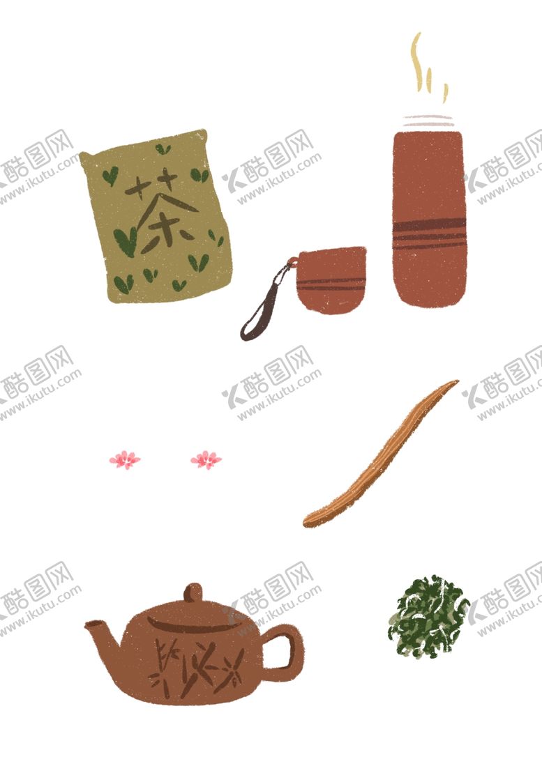 编号：92202107141017119664【酷图网】源文件下载-手绘餐具