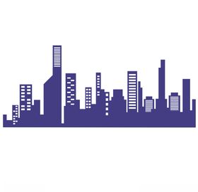 城市建筑剪影