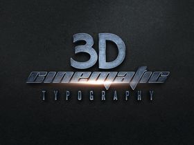 3D文字样机