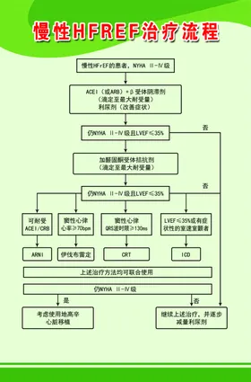 慢性HFREF治疗流程