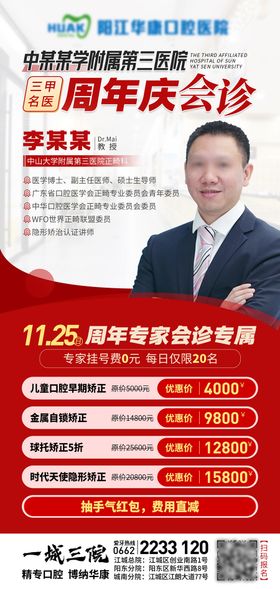 口腔专家海报