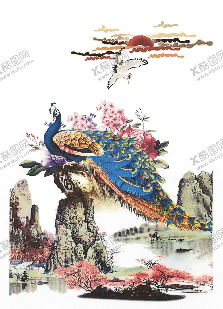 编号：41850905120523135173【酷图网】源文件下载-孔雀