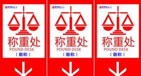 称重处