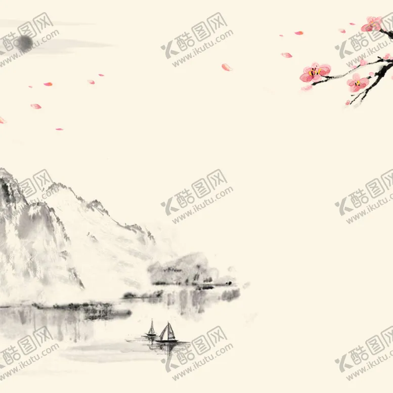 编号：62798109221330272179【酷图网】源文件下载-水墨画背景