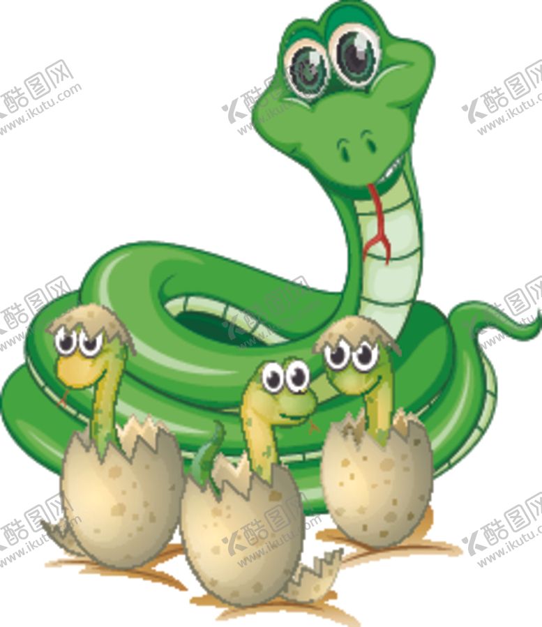 编号：60298811011943257365【酷图网】源文件下载-卡通蛇