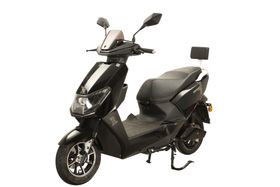 黑色电动车