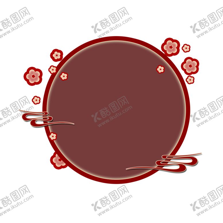 编号：24633409260832496788【酷图网】源文件下载-中国风花纹花边边框素材