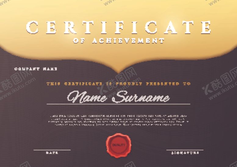 编号：26755310020617559379【酷图网】源文件下载-荣誉证书