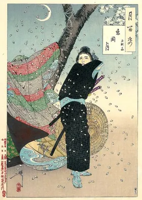 月冈芳年浮世绘新撰東錦絵教导立志基日本名将鑑美勇水滸伝