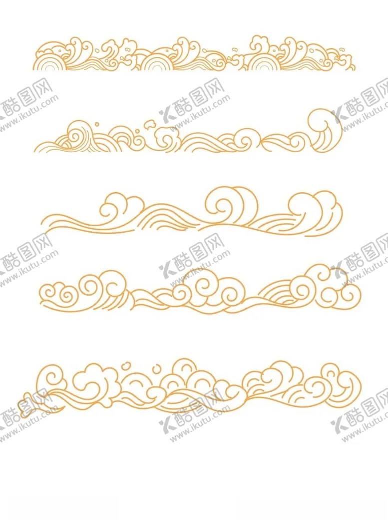 编号：91258801281325173174【酷图网】源文件下载-海浪花纹