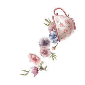 水彩花卉