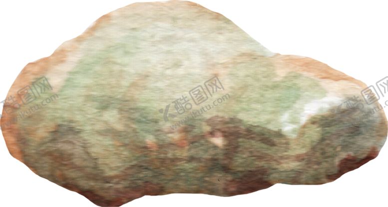 编号：57253810052351571052【酷图网】源文件下载-手绘水彩石头