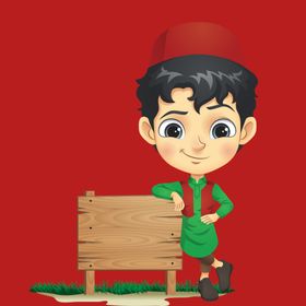 手绘男人男孩卡通卡通动画