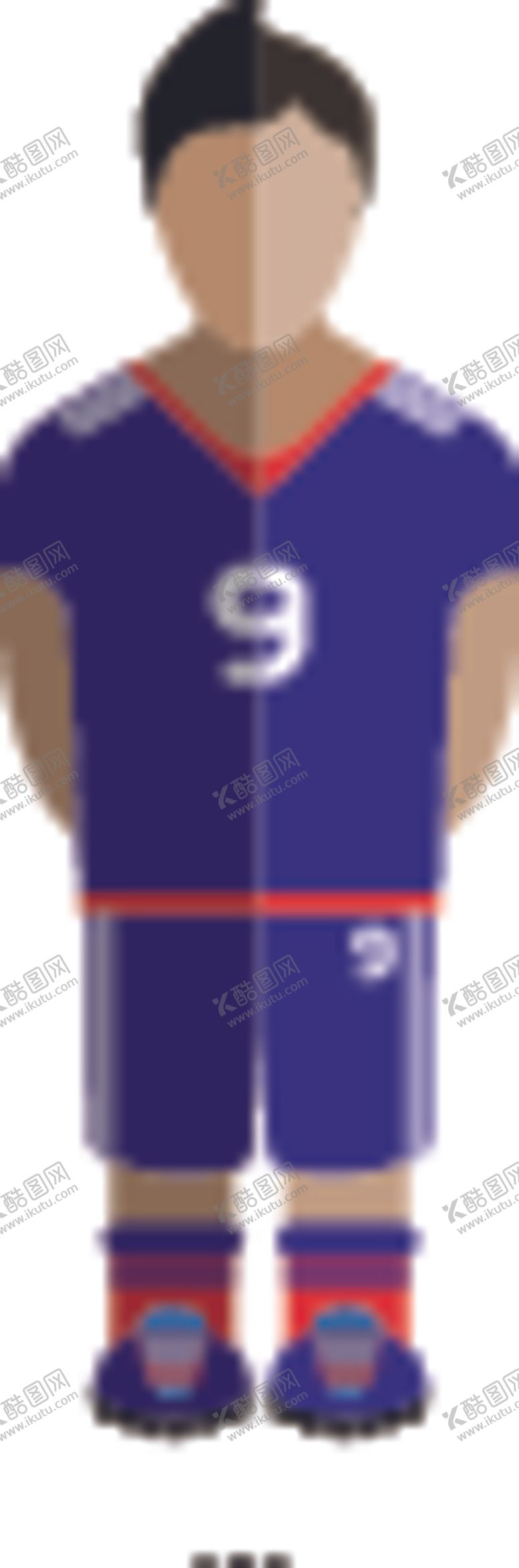 编号：72940509242040016334【酷图网】源文件下载-球员