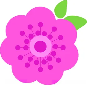 花朵赏樱素材粉色
