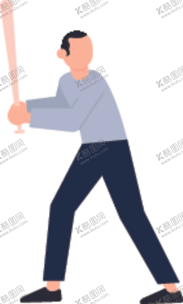 编号：41920209260717427304【酷图网】源文件下载-打棒球