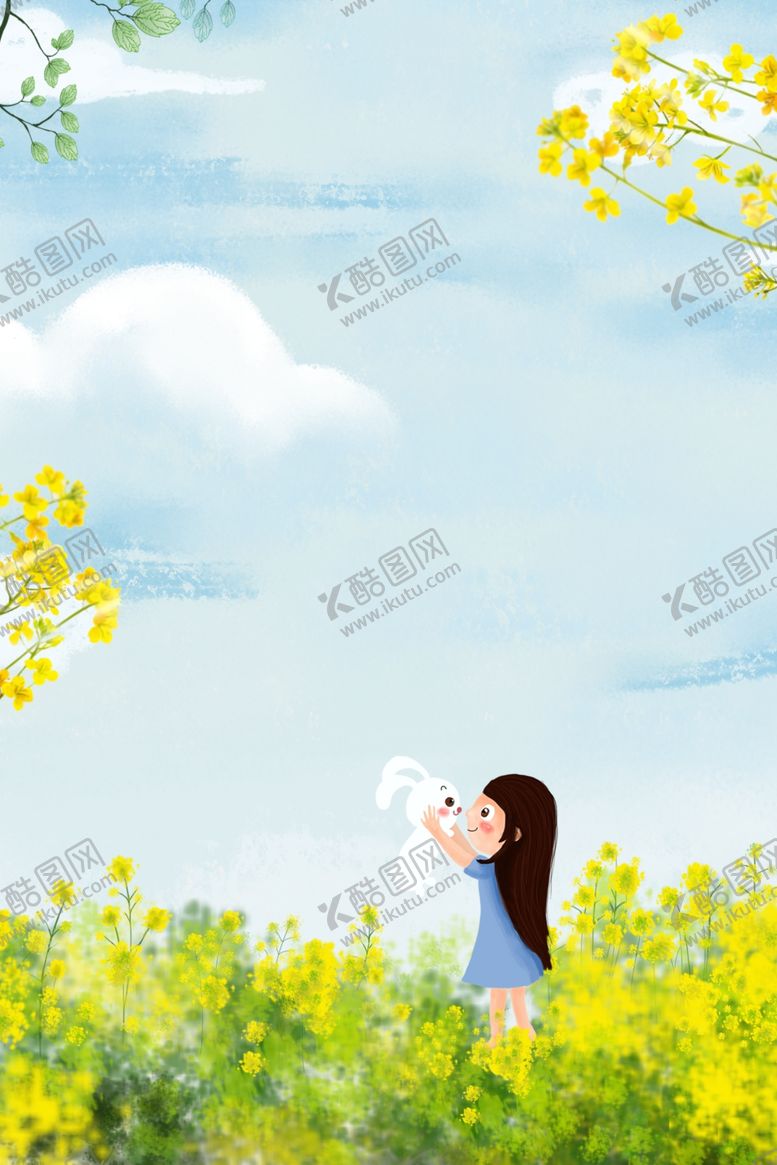 编号：64221110231534549602【酷图网】源文件下载-油菜花