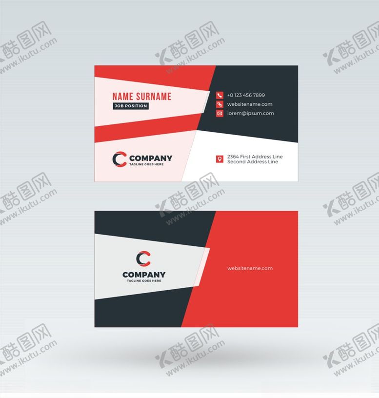 编号：82637909241500497154【酷图网】源文件下载-高档名片高端名片大气名片