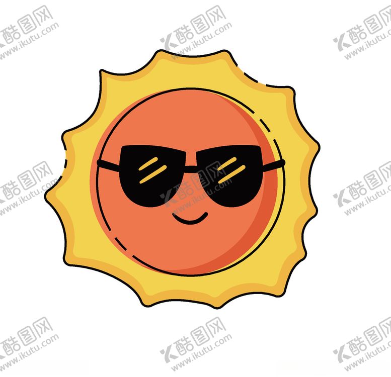 编号：60795509241826141030【酷图网】源文件下载-卡通太阳