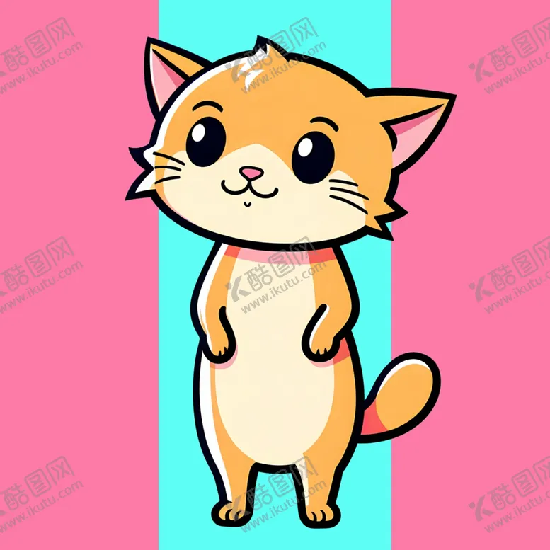编号：85256002282019392273【酷图网】源文件下载-手绘卡通猫猫