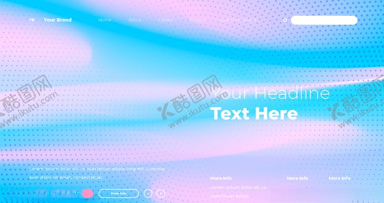 编号：61485106241111136187【酷图网】源文件下载-时尚高端抽象渐变背景