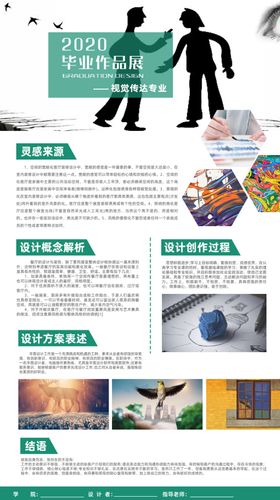 毕业设计展板