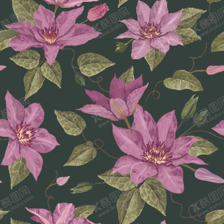 编号：32688209290947058181【酷图网】源文件下载-无缝印花