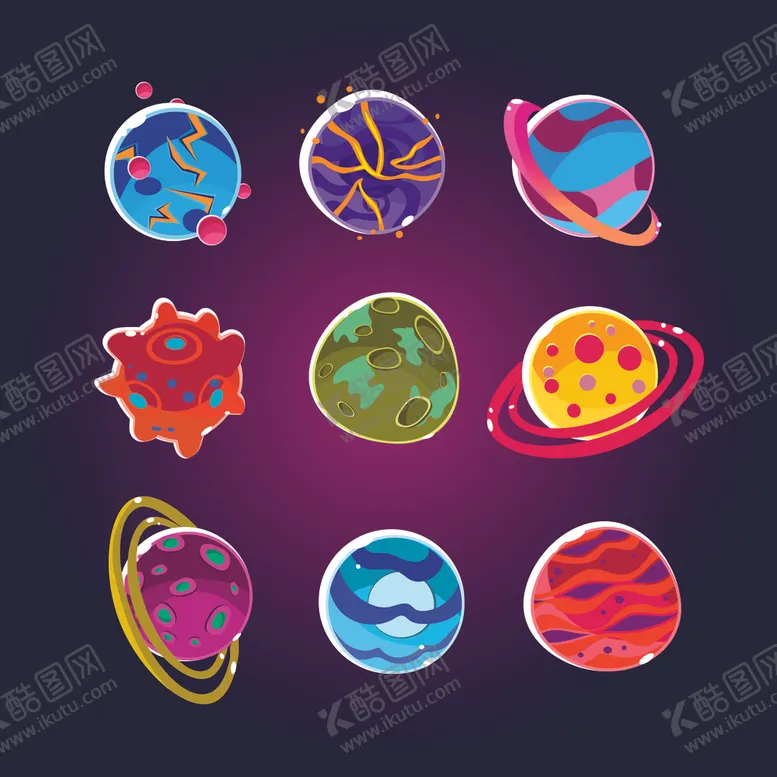 编号：24978203120842042942【酷图网】源文件下载-星球合集