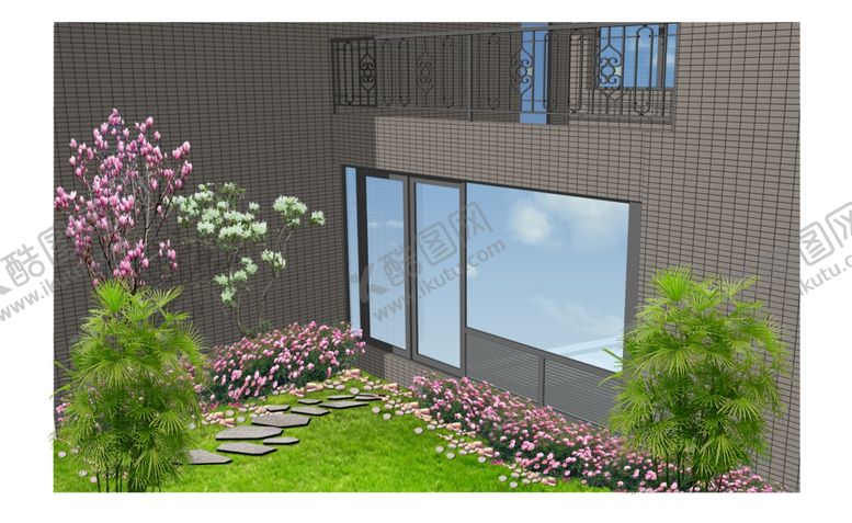 编号：27759609191331182594【酷图网】源文件下载-铝合金窗户效果图