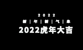 2022 虎年