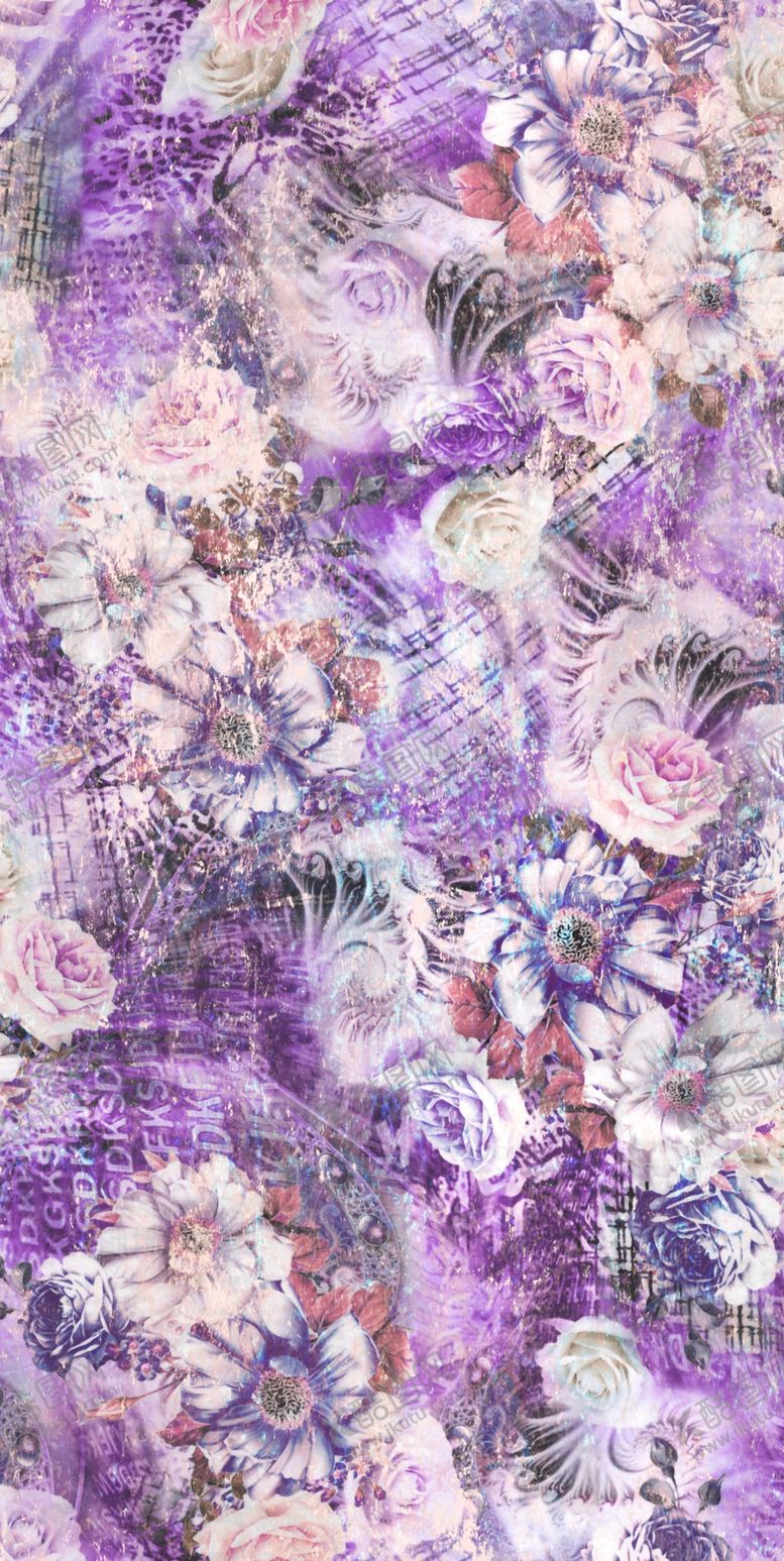 编号：30853009250402465043【酷图网】源文件下载-数码印花纸印花面料壁纸