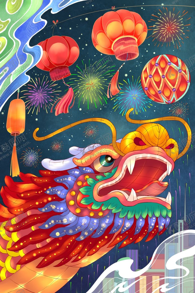 编号：48509112031726059356【酷图网】源文件下载-二月二龙抬头宣传海报展板