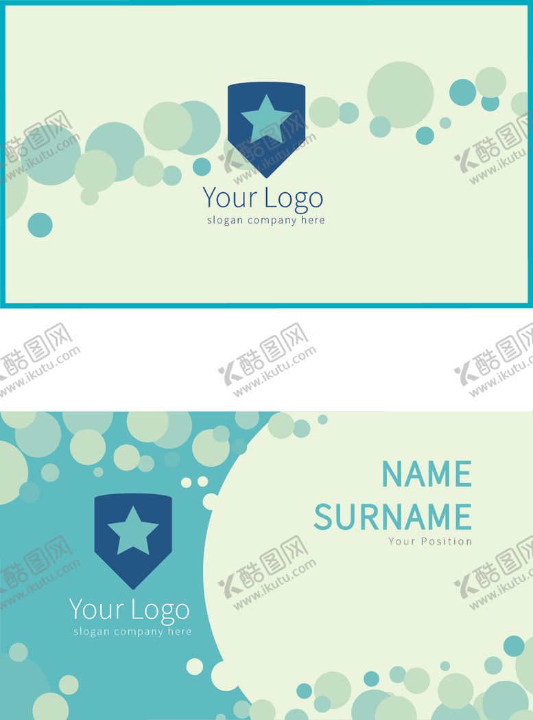 编号：85580106241706549553【酷图网】源文件下载-矢量名片模板