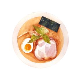 手绘面条