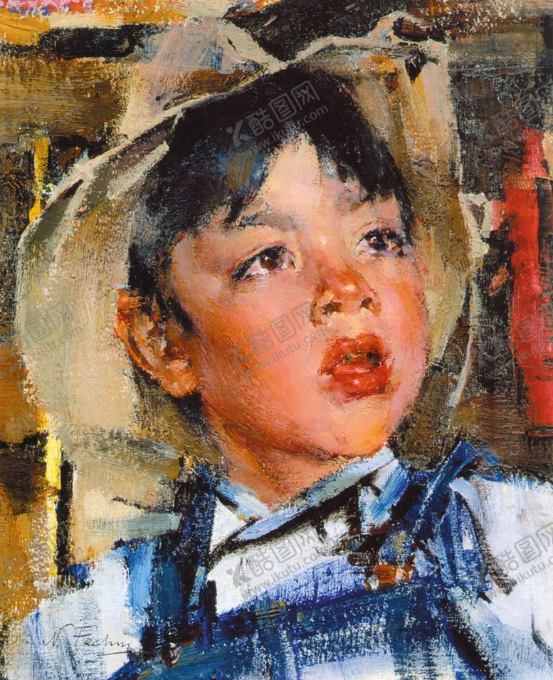 编号：41007607122010445787【酷图网】源文件下载-印象派人物形象油画