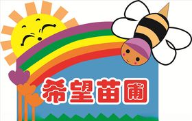 幼儿园班牌