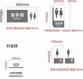 科室牌