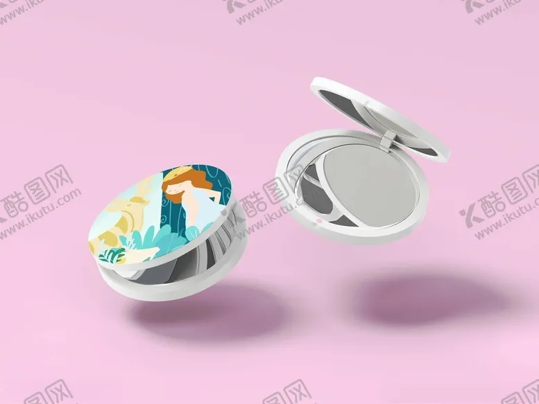 编号：55413012051220315571【酷图网】源文件下载-随身镜镜子样机