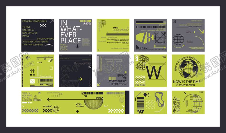 编号：72923711012301122245【酷图网】源文件下载-多彩几何图案设计素材