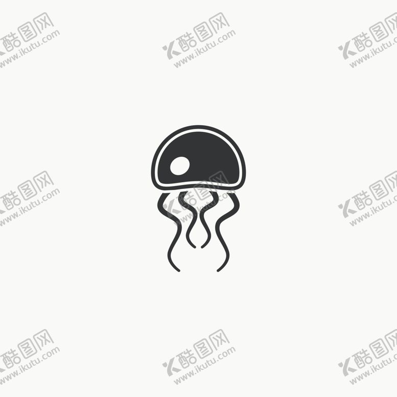 编号：76611312241927052943【酷图网】源文件下载-卡通水母