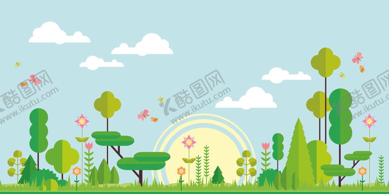 编号：94206404170229326125【酷图网】源文件下载-清新背景