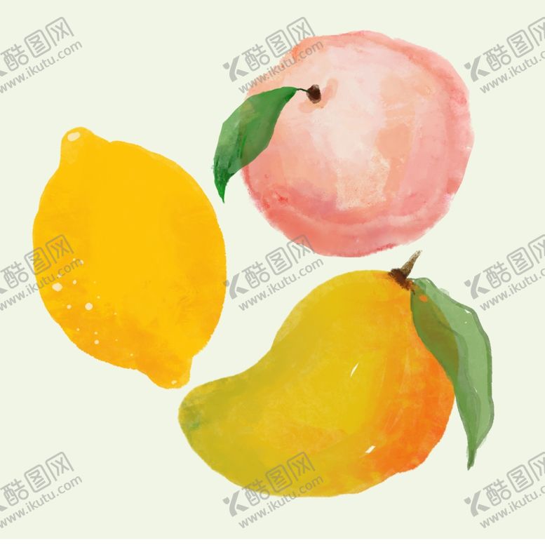 编号：48855502151347139174【酷图网】源文件下载-水果插画设计