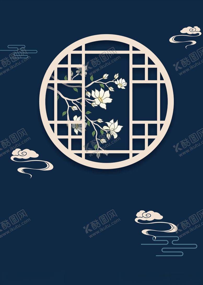 编号：13780906191136482289【酷图网】源文件下载-中国风复古质感海报背景