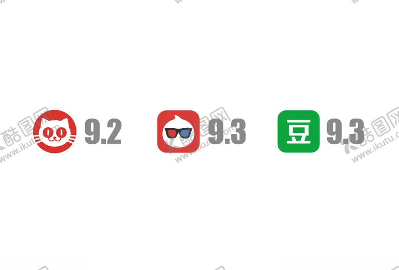 编号：39165706301904393387【酷图网】源文件下载-猫眼豆瓣淘票票logo