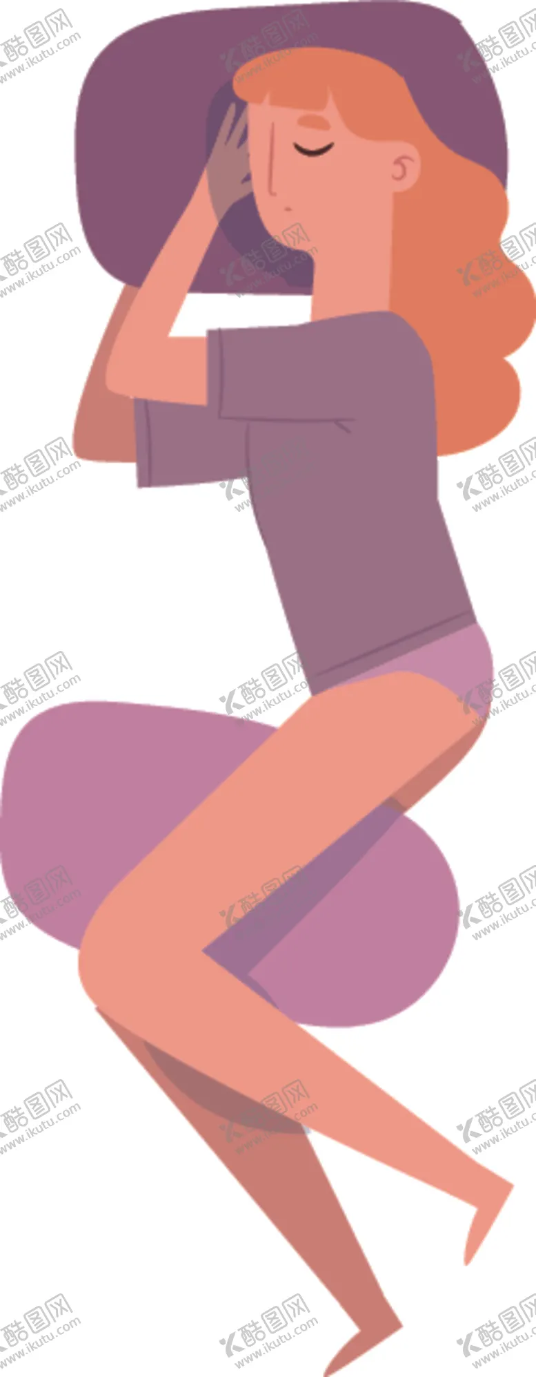 编号：60681004101436377113【酷图网】源文件下载-睡觉姿势