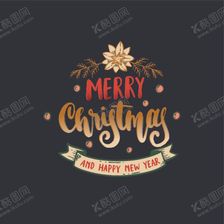 编号：64240510290732493949【酷图网】源文件下载-圣诞艺术字