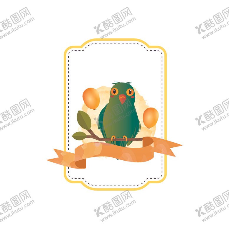 编号：78257909230824246077【酷图网】源文件下载-卡通动物卡片