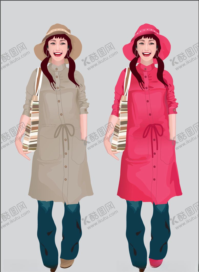 编号：37700710020158528169【酷图网】源文件下载-人物插画